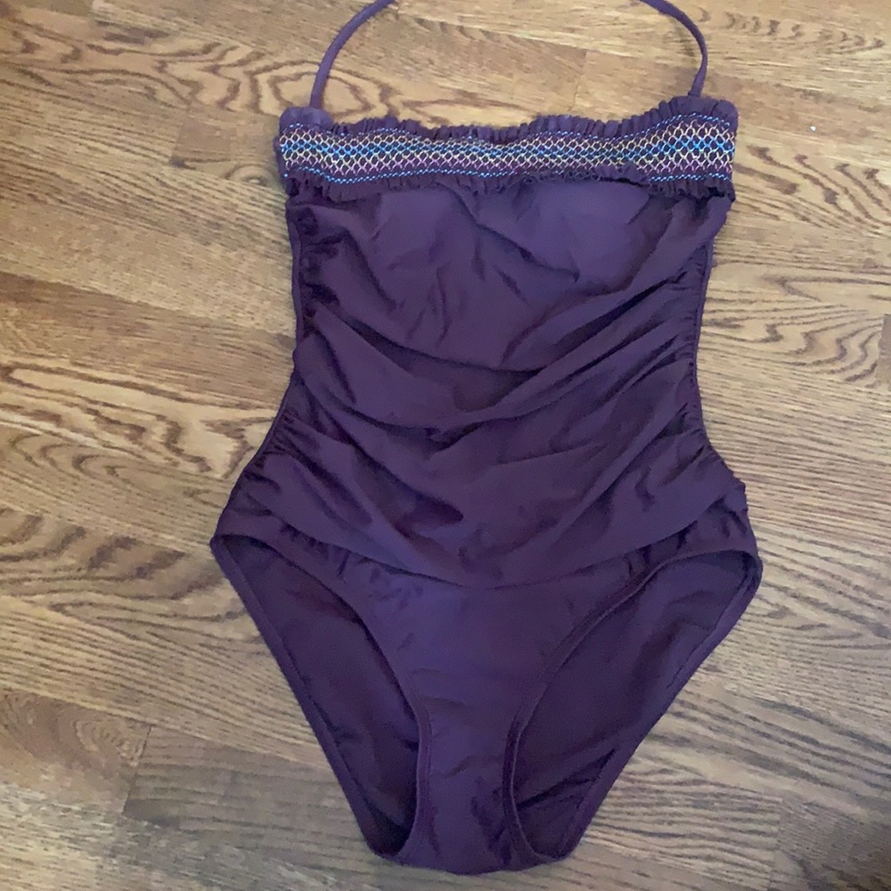Womans one piece swim